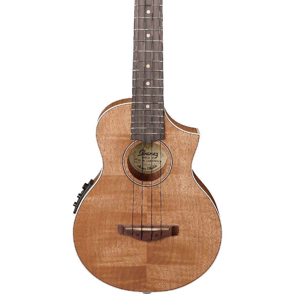 Ibanez UEW15E Concert Ukelele in Open Pore Natural