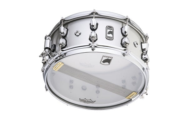 Mapex Black Panther Atomizer 6.5” x 14” Snare Drum in Aluminum