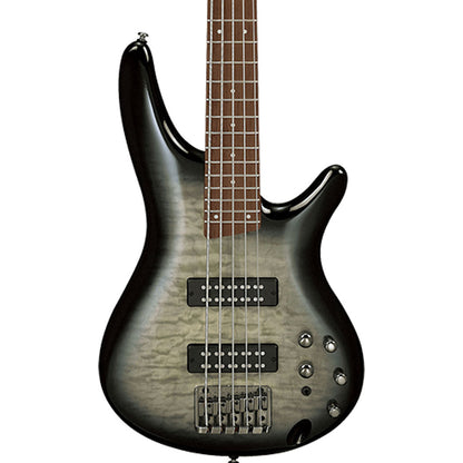 Ibanez SR405EQM Electric Bass 5 String in Surreal Black Burst Gloss