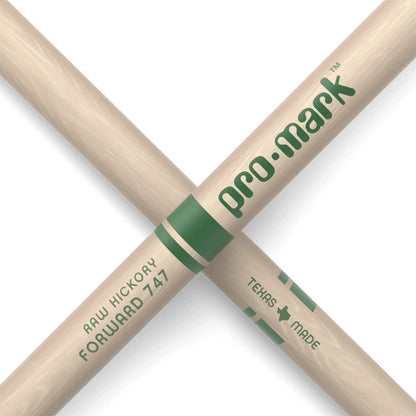 ProMark Forward 747 Raw Hickory Wood Tip Drumsticks