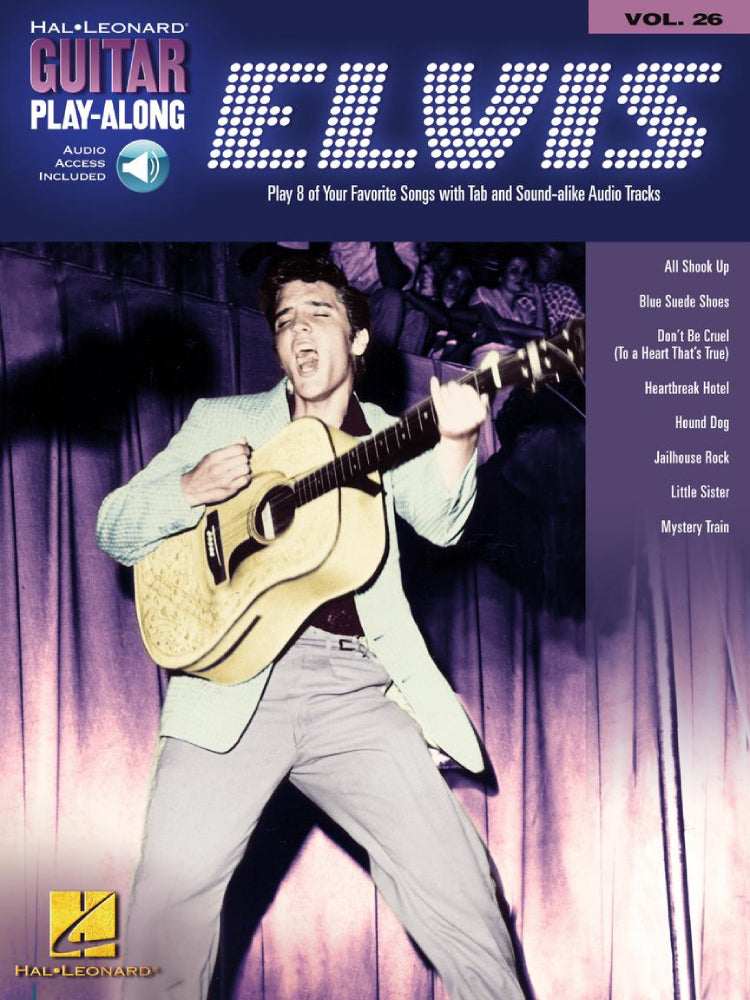 Elvis Presley Guitar Play Along Volume 26 Bk/Ola