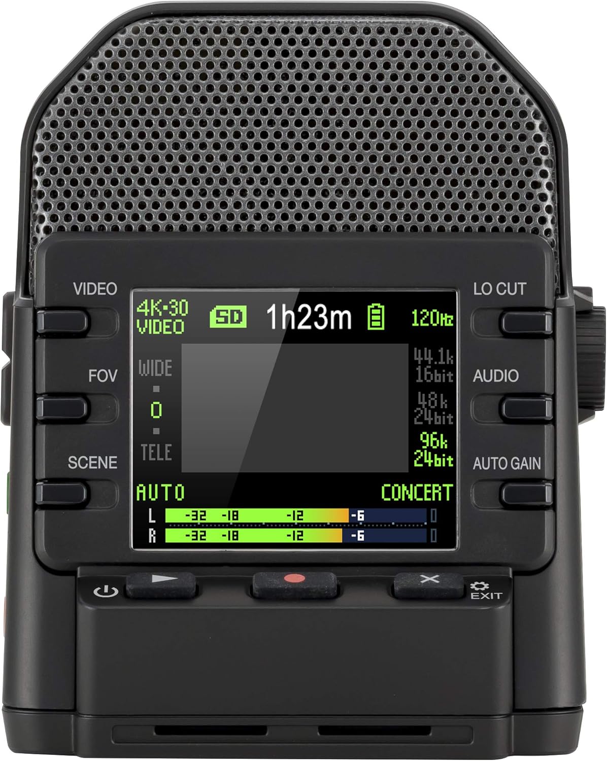 Zoom Q2n-4K Handy Video Recorder in Black