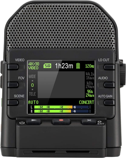 Zoom Q2n-4K Handy Video Recorder in Black
