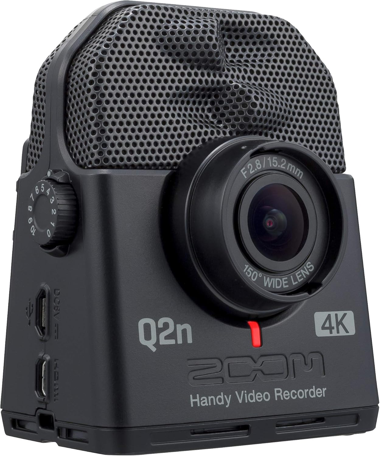 Zoom Q2n-4K Handy Video Recorder in Black