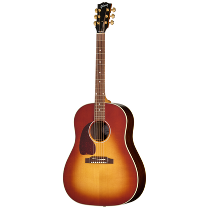 Gibson J-45 Standard Rosewood Left Handed Acoustic Electric Guitar in Rosewood Burst