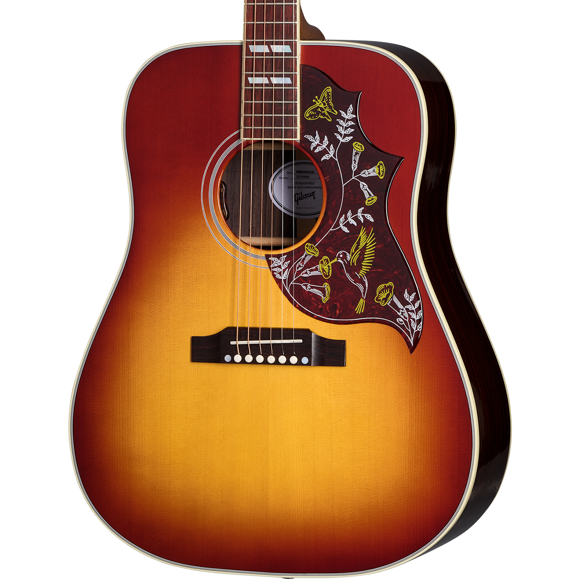 Gibson Hummingbird Standard Rosewood Acoustic Electric Guitar in Rosewood Burst