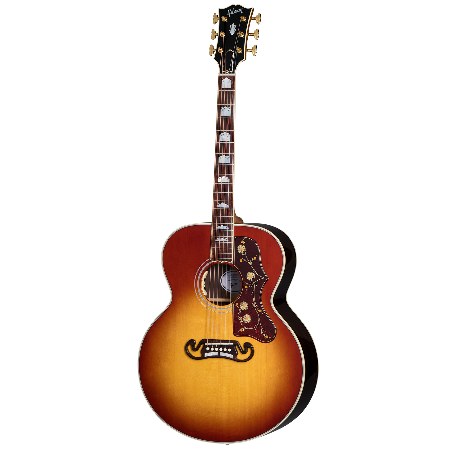 Gibson SJ-200 Standard Rosewood Acoustic Electric Guitar in Rosewood Burst