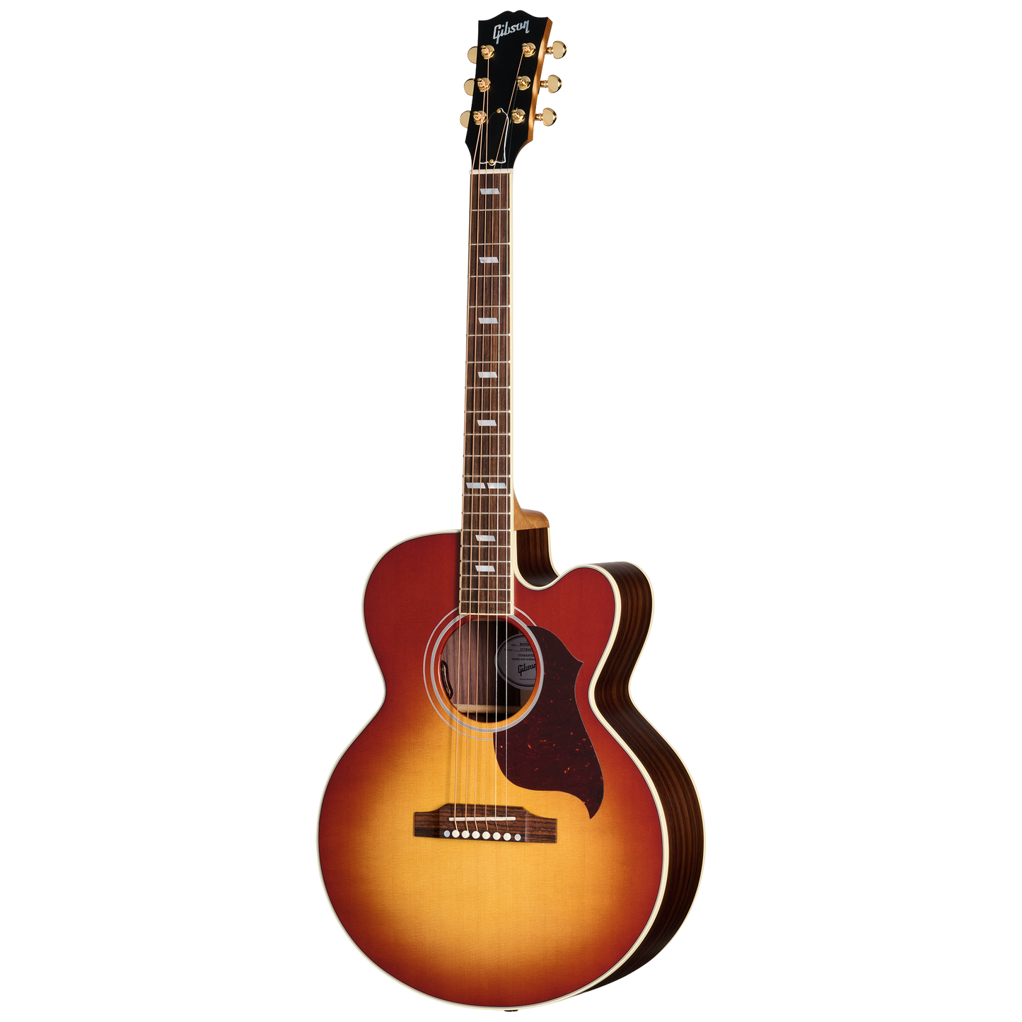 Gibson Parlor Rosewood EC Acoustic Electric Guitar in Rosewood Burst