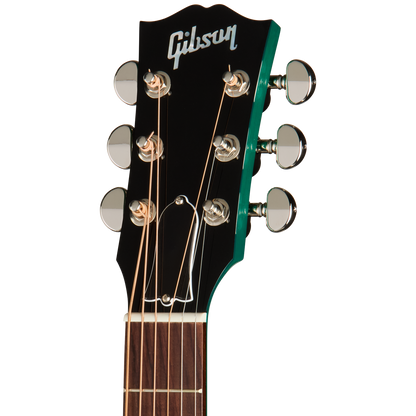 Gibson J-45 Standard Acoustic Electric Guitar in Translucent Teal