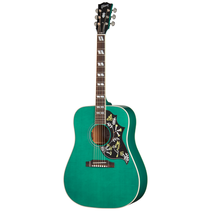 Gibson Hummingbird Standard Acoustic Electric Guitar in Translucent Teal
