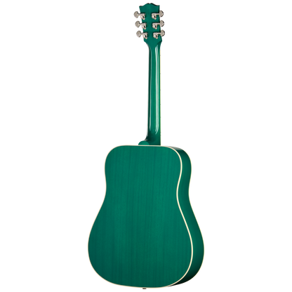 Gibson Hummingbird Standard Acoustic Electric Guitar in Translucent Teal
