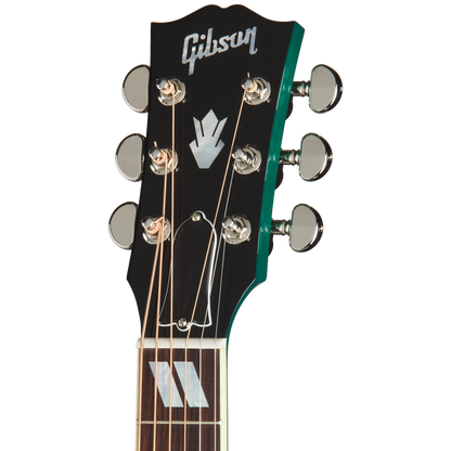 Gibson Hummingbird Standard Acoustic Electric Guitar in Translucent Teal