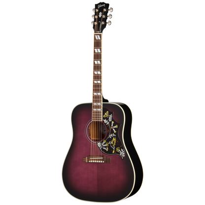 Gibson Hummingbird Standard Acoustic Electric Guitar in Purple Burst