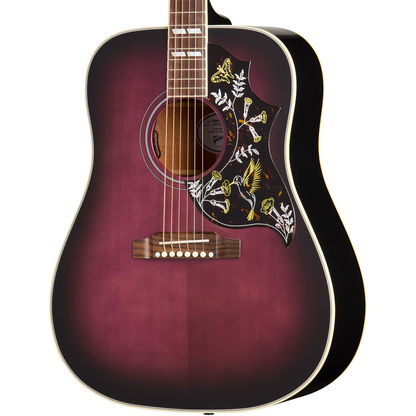 Gibson Hummingbird Standard Acoustic Electric Guitar in Purple Burst