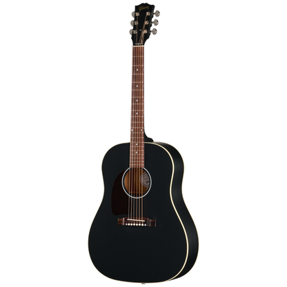 Gibson J-45 Special Left Handed Acoustic Electric Guitar in Satin Ebony