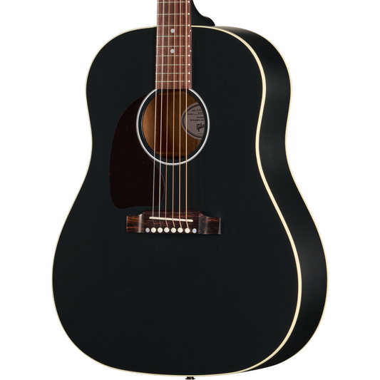 Gibson J-45 Special Left Handed Acoustic Electric Guitar in Satin Ebony