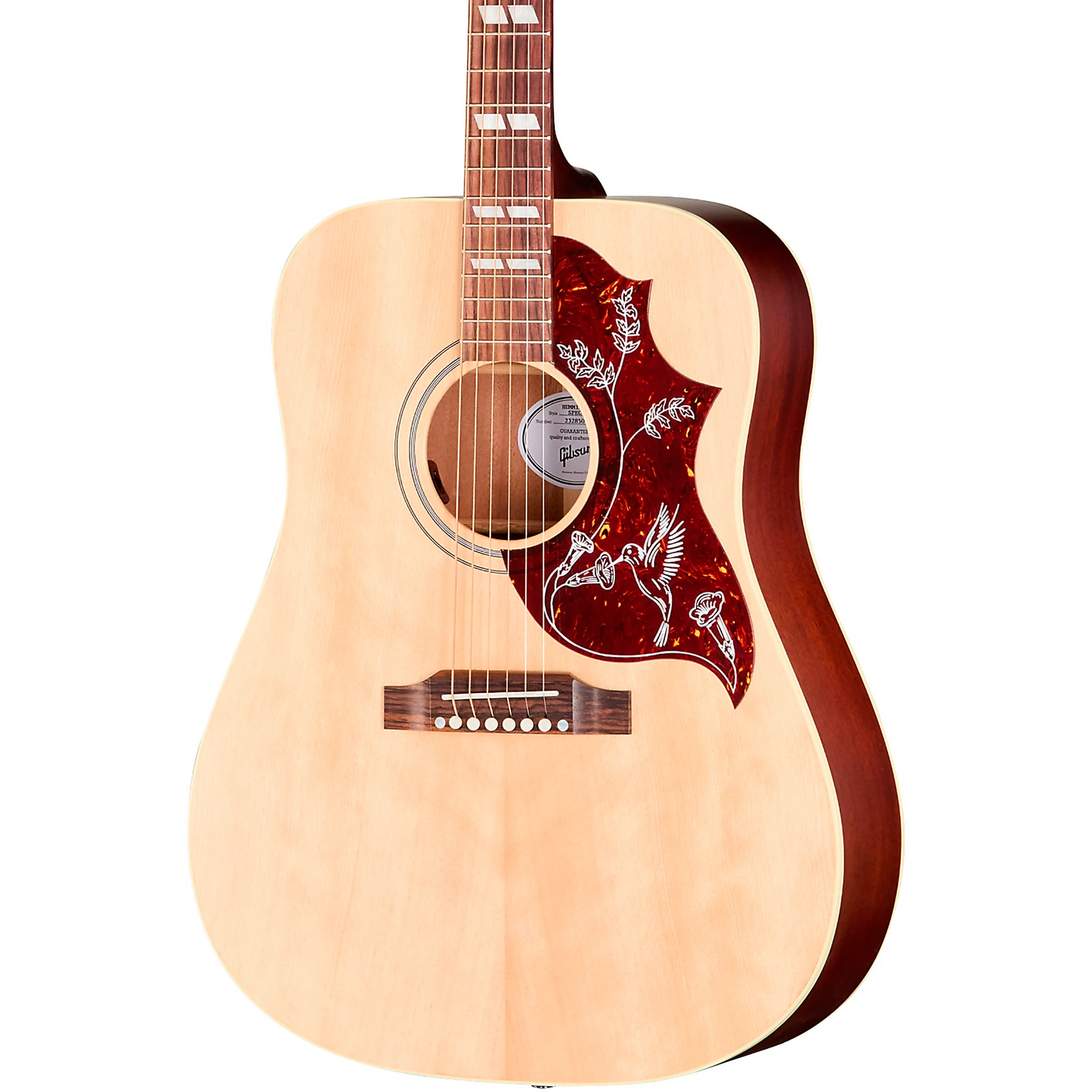 Gibson Hummingbird Special Acoustic Electric Guitar in Satin Natural