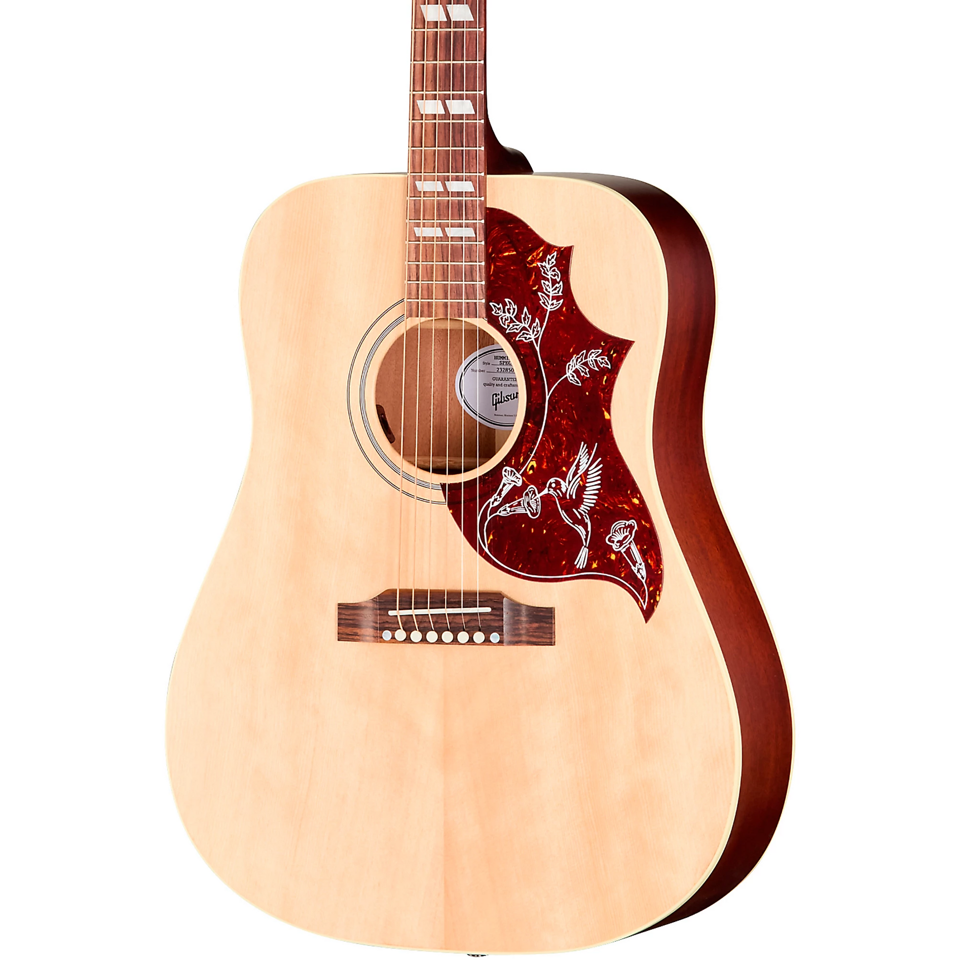 Gibson Hummingbird Special Acoustic Electric Guitar in Satin Natural