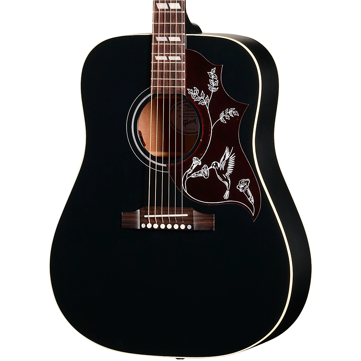 Gibson Hummingbird Special Acoustic Electric Guitar in Satin Ebony