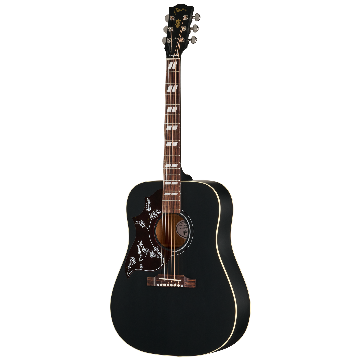 Gibson Hummingbird Special Left Handed Acoustic Electric Guitar in Satin Ebony