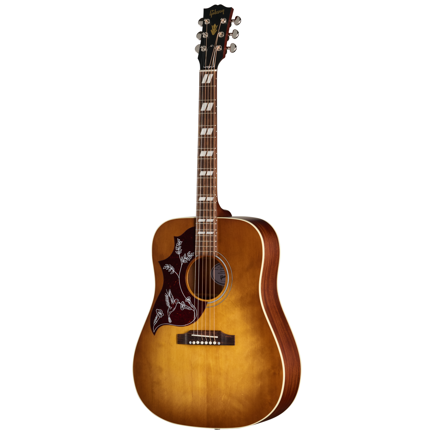 Gibson Hummingbird Special Left Handed Acoustic Electric Guitar in Satin Honey Burst