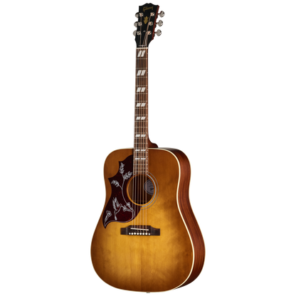 Gibson Hummingbird Special Left Handed Acoustic Electric Guitar in Satin Honey Burst