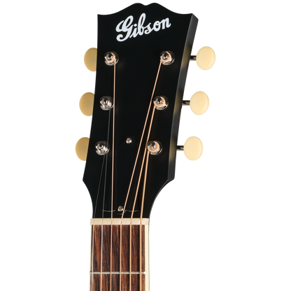 Gibson J-185 Century 12 Fret Left Handed Acoustic Guitar in Ebony