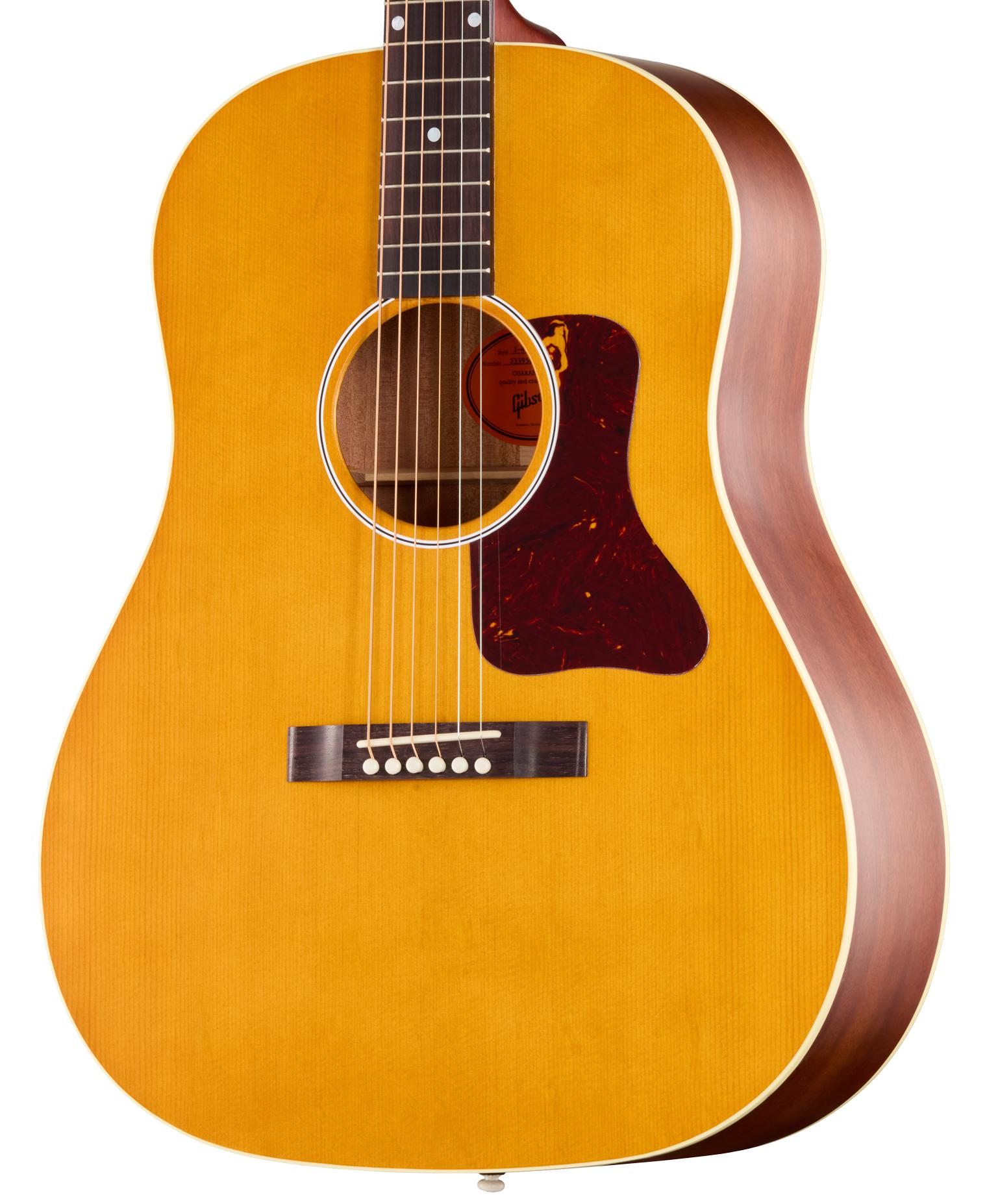 Gibson J-45 Century 12 Fret Acoustic Guitar in Vintage Amber