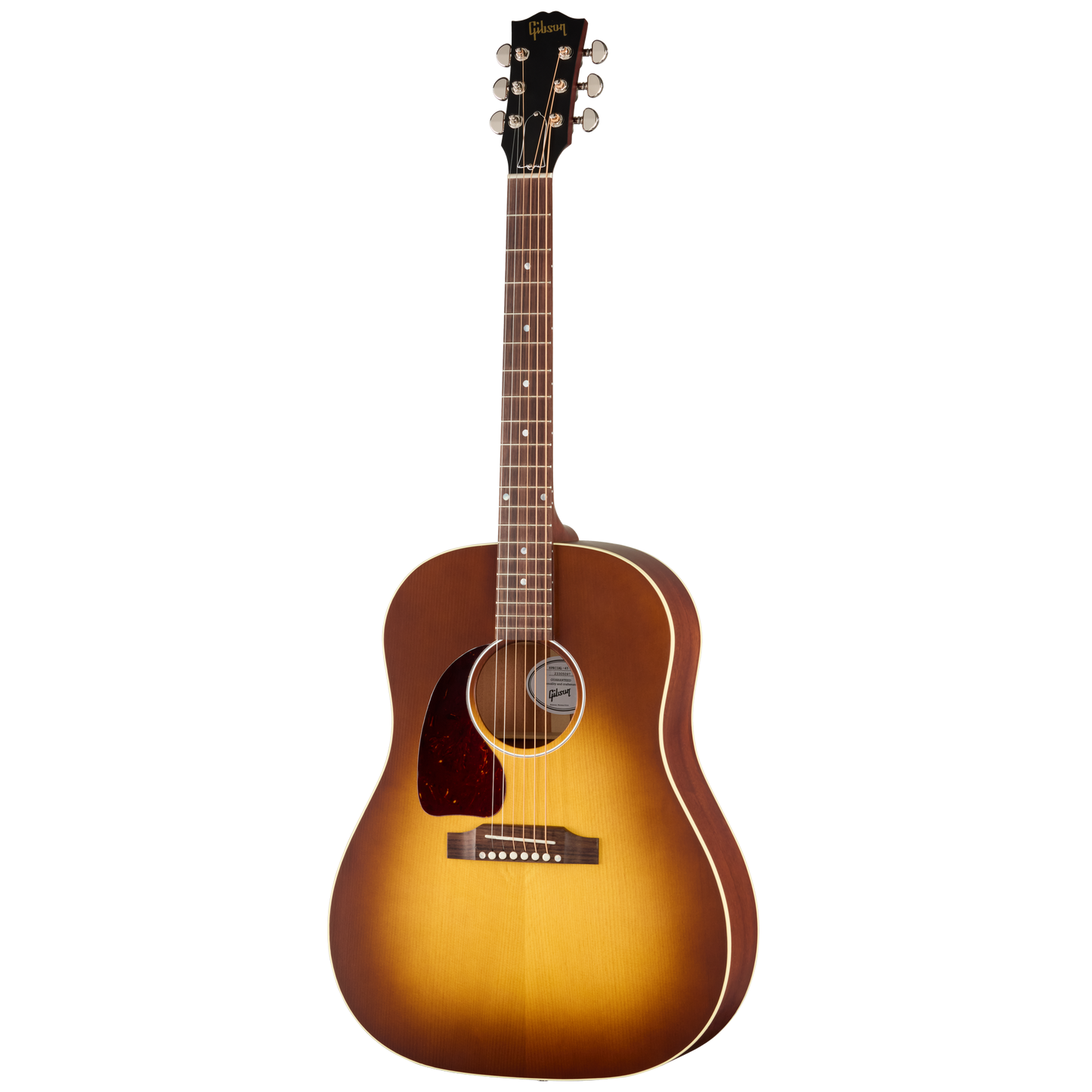 Gibson J-45 Special Left Handed Acoustic Electric Guitar in Honey Burst