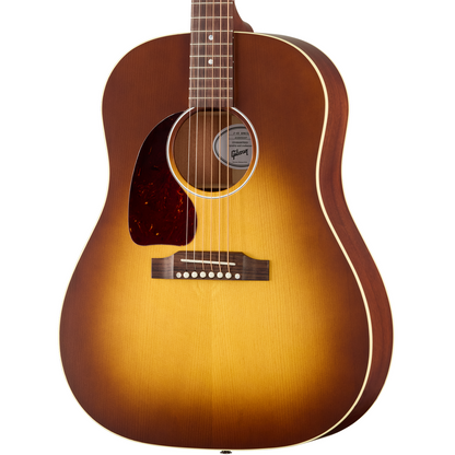 Gibson J-45 Special Left Handed Acoustic Electric Guitar in Honey Burst