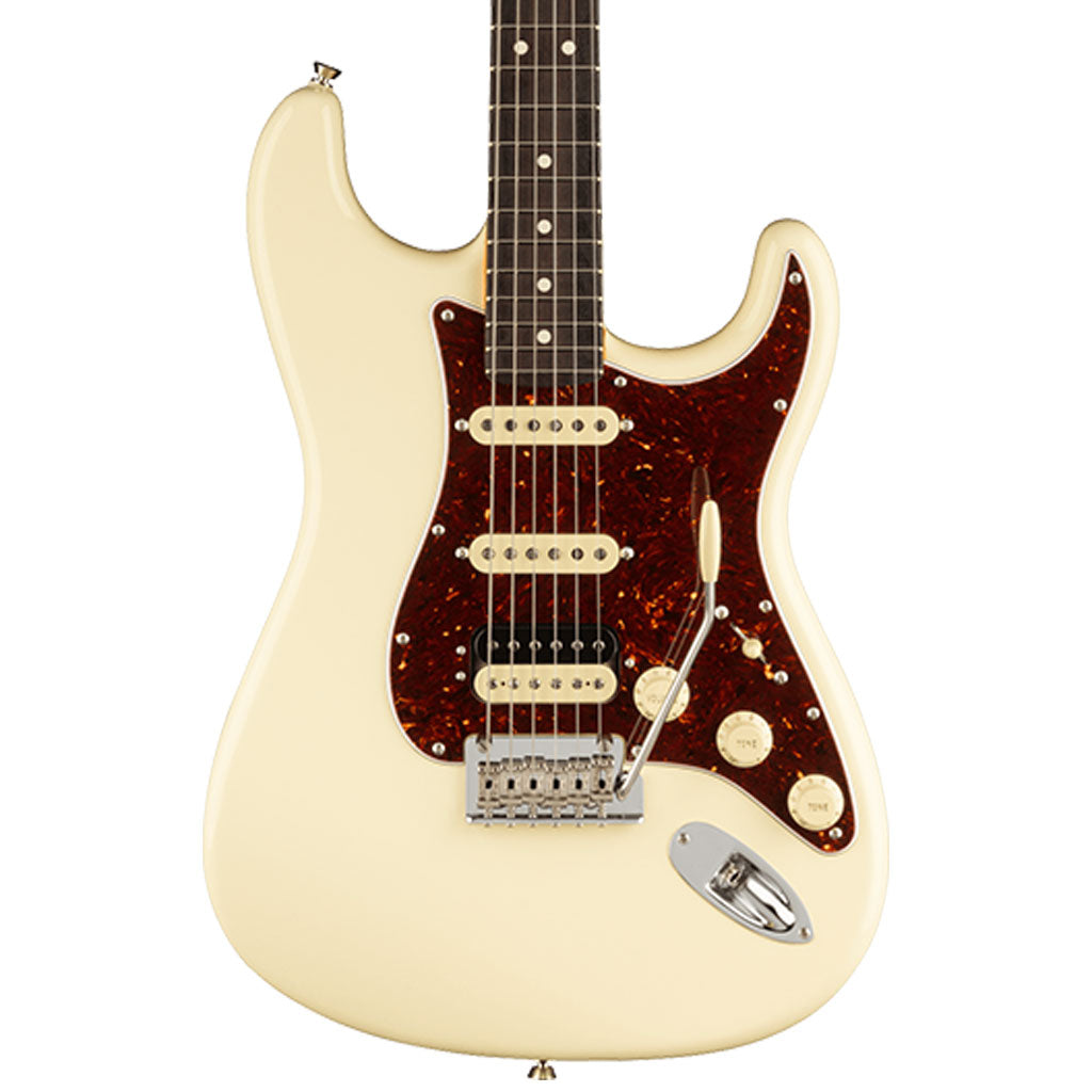 Fender American Professional II Stratocaster HSS, Rosewood Fingerboard in Olympic White