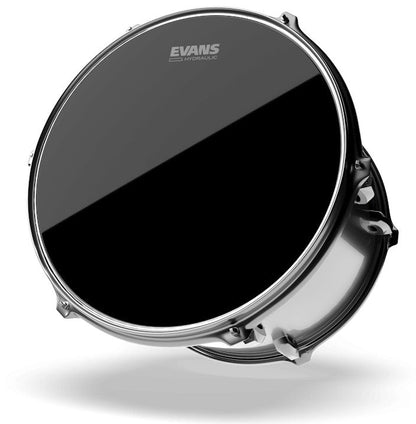 Evans Hydraulic 6" Black Tom Drum Head
