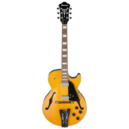 Ibanez GB10EM George Benson Electric Guitar in Antique Amber