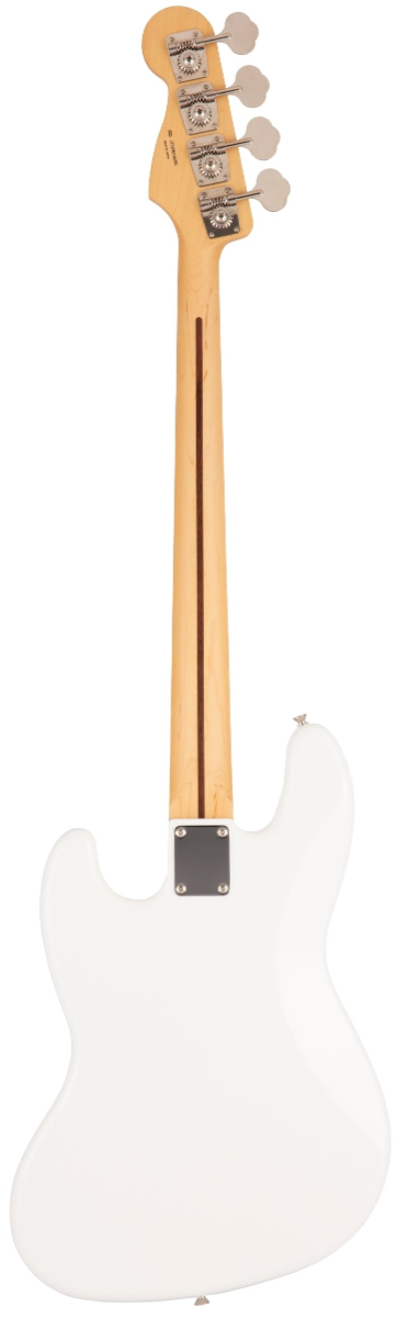Fender Made in Japan Hybrid II Jazz Bass, Rosewood Fingerboard in Arctic White