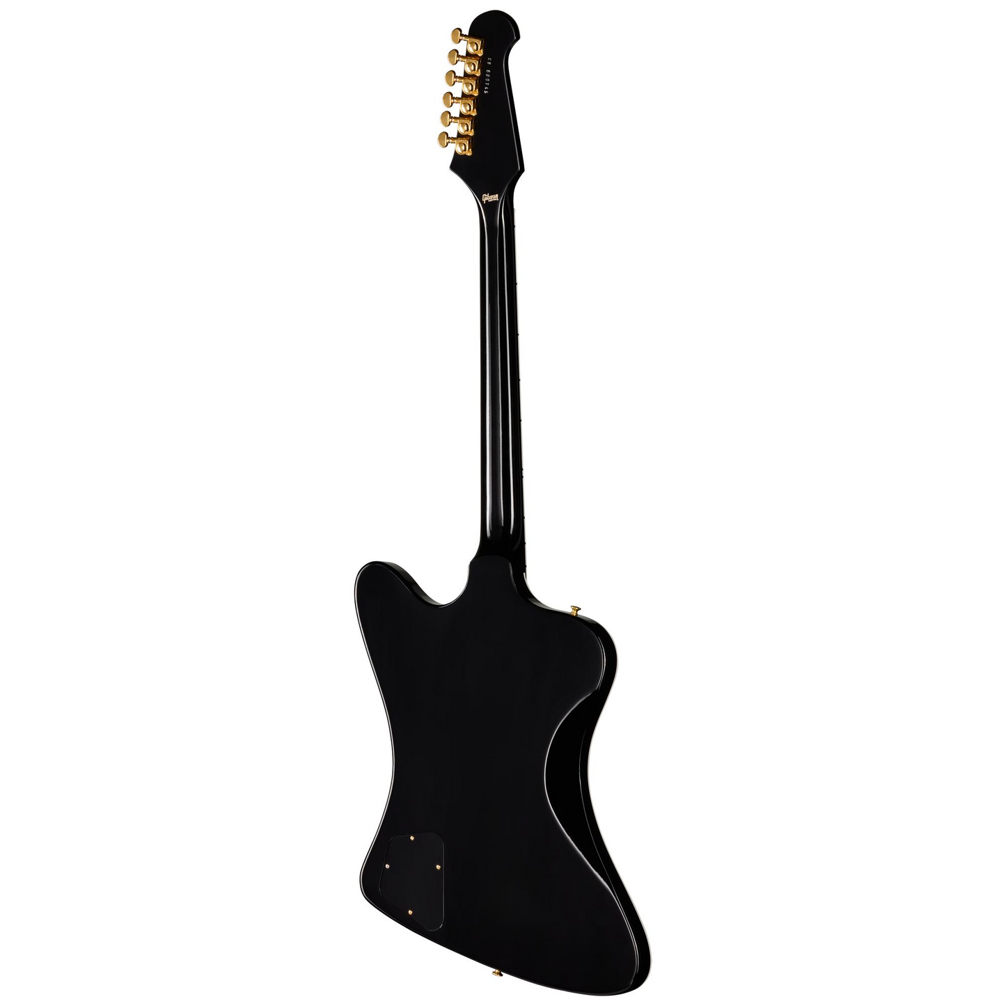 Gibson Firebird Custom With Bound Head Veneer Electric Guitar in Ebony
