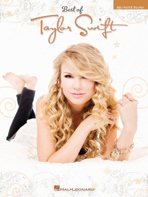 BEST OF TAYLOR SWIFT BIG NOTE PIANO