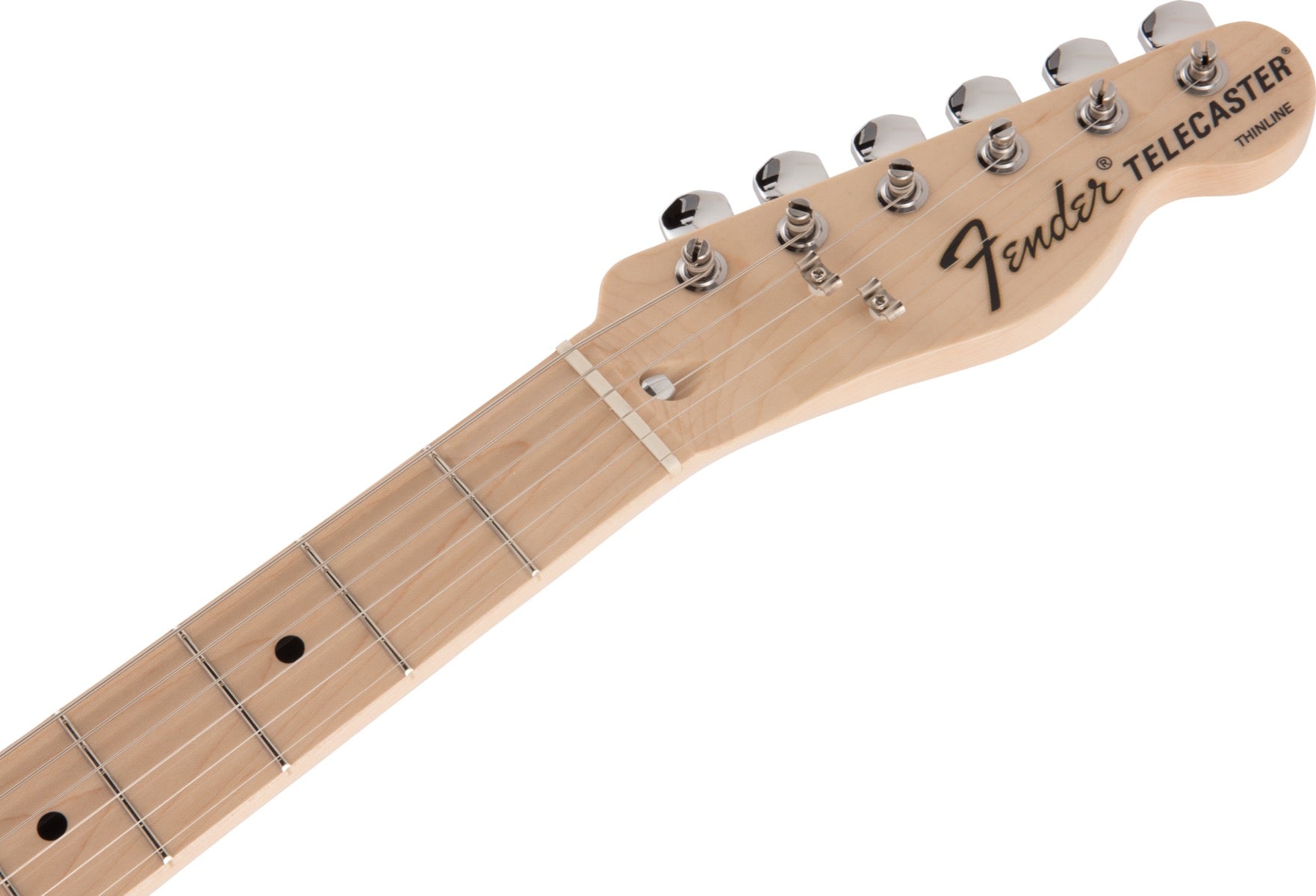 Fender Made in Japan Traditional 70s Telecaster Thinline, Maple Fingerboard in Natural