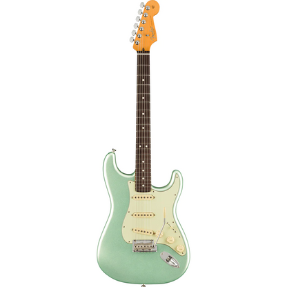 Fender American Professional II Stratocaster, Rosewood Fingerboard in Mystic Surf Green