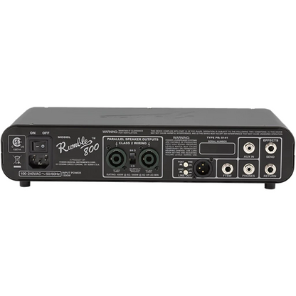 Fender Rumble 800 HD 800W Bass Amp Head