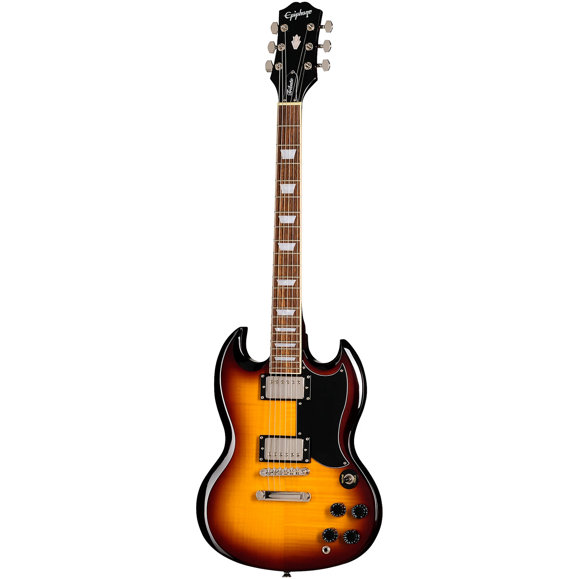 Epiphone SG Tribute Plus Electric Guitar in Vintage Sunburst