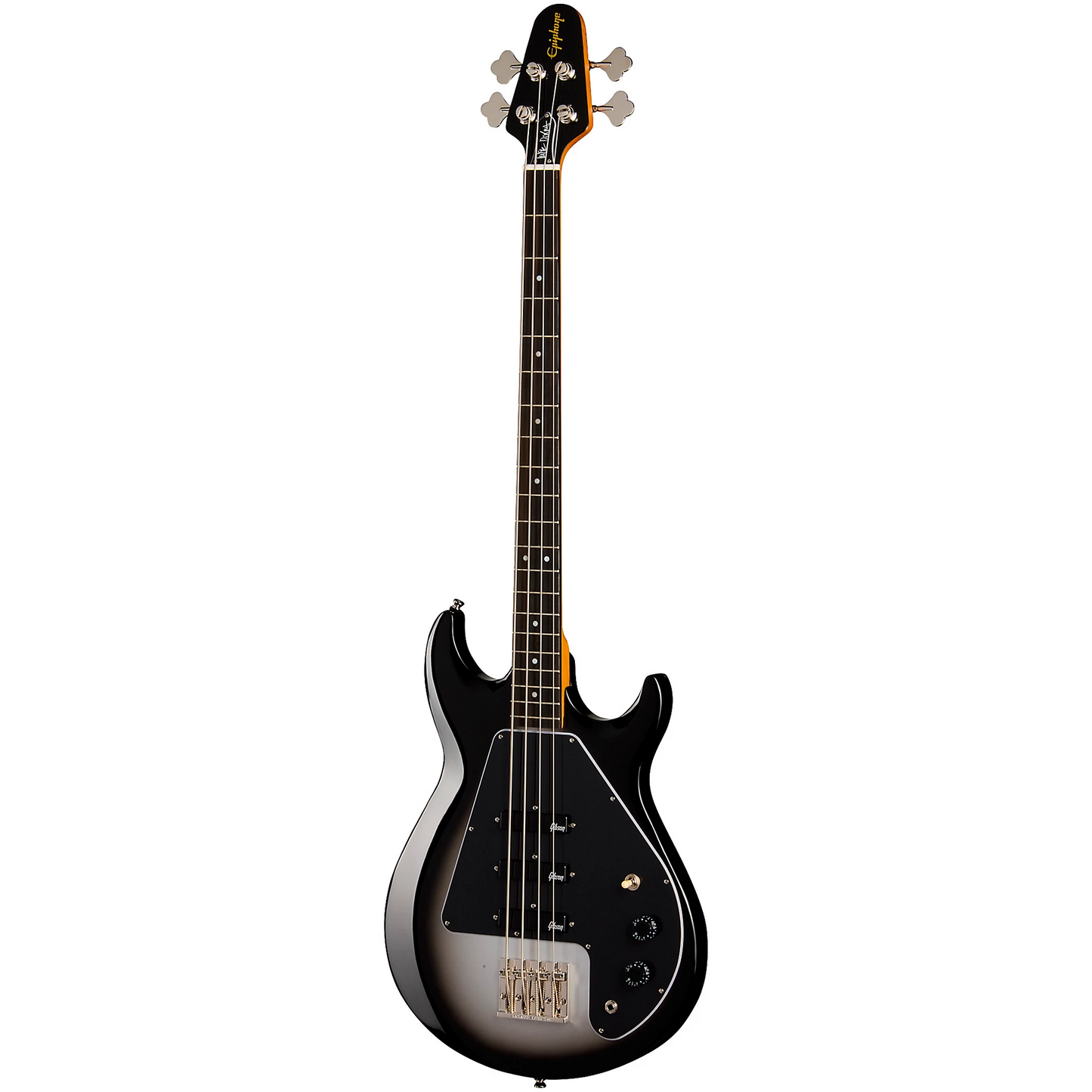 Epiphone Mike Dirnt Grabber G-3 Electric Bass Guitar in Silverburst