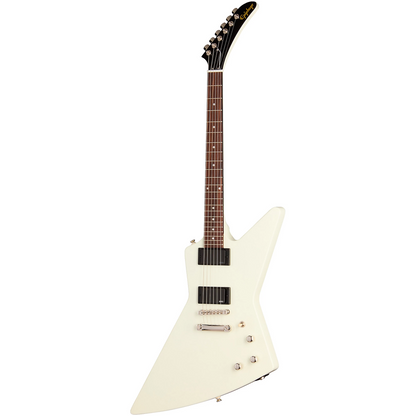 Epiphone Explorer 80S EMG Electric Guitar in Classic White