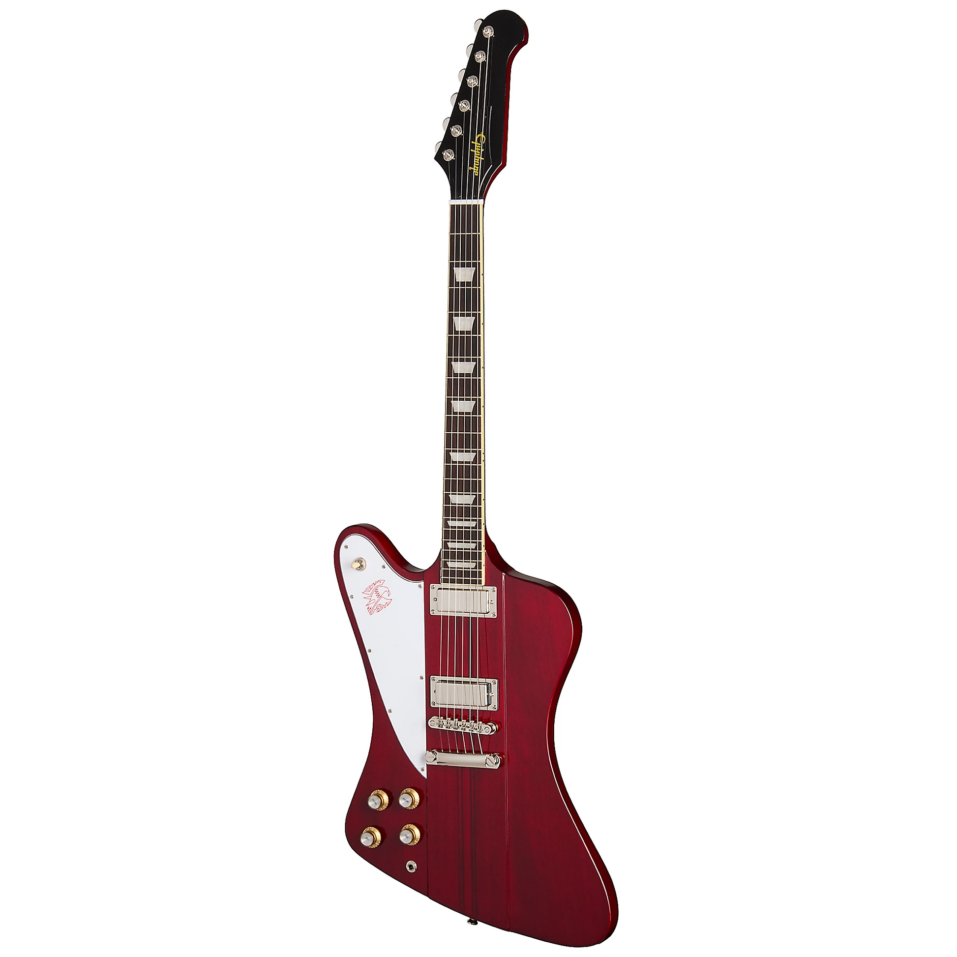 Epiphone Firebird Left Handed Electric Guitar in Wine Red