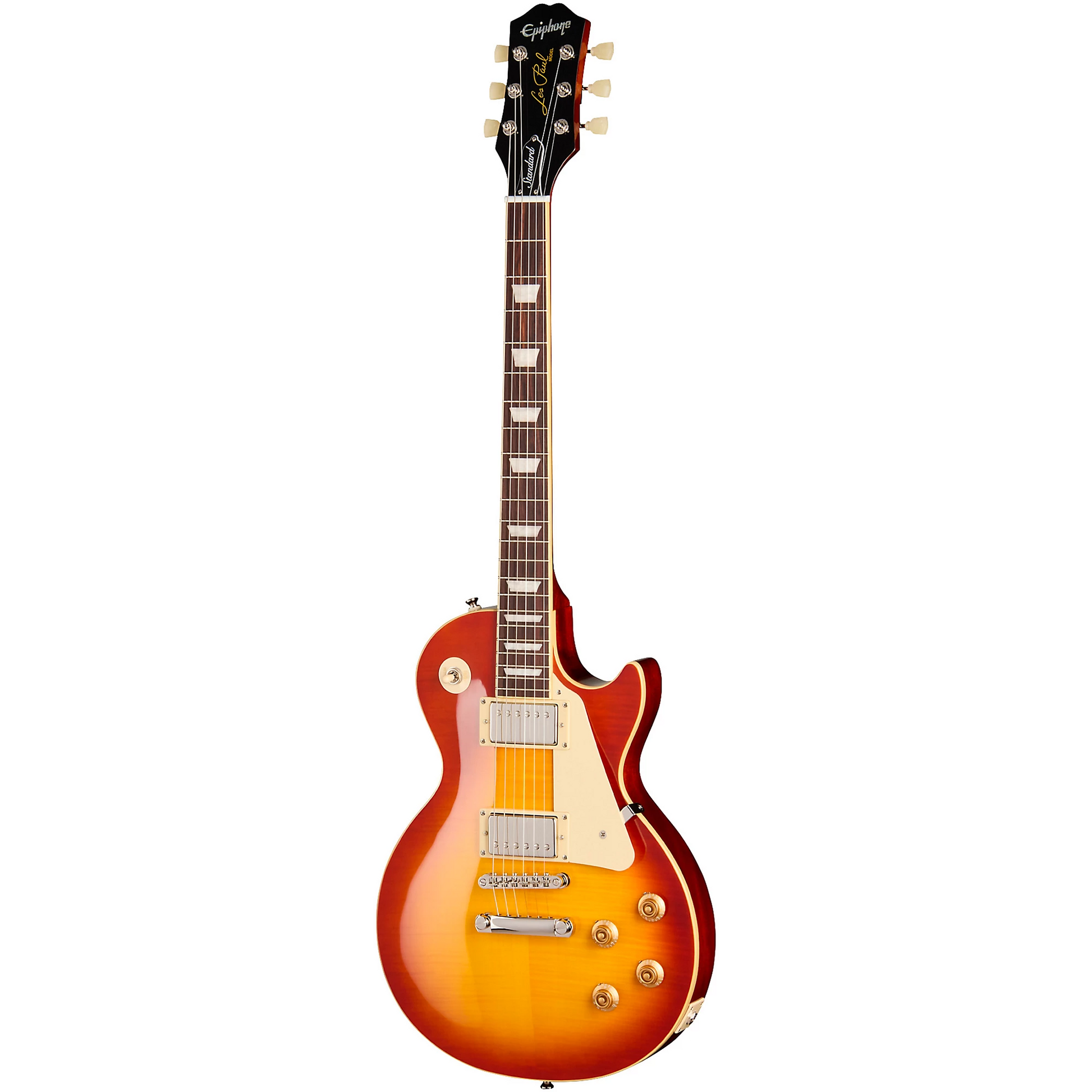 Epiphone Les Paul Standard 50s Electric Guitar in Washed Cherry Sunburst