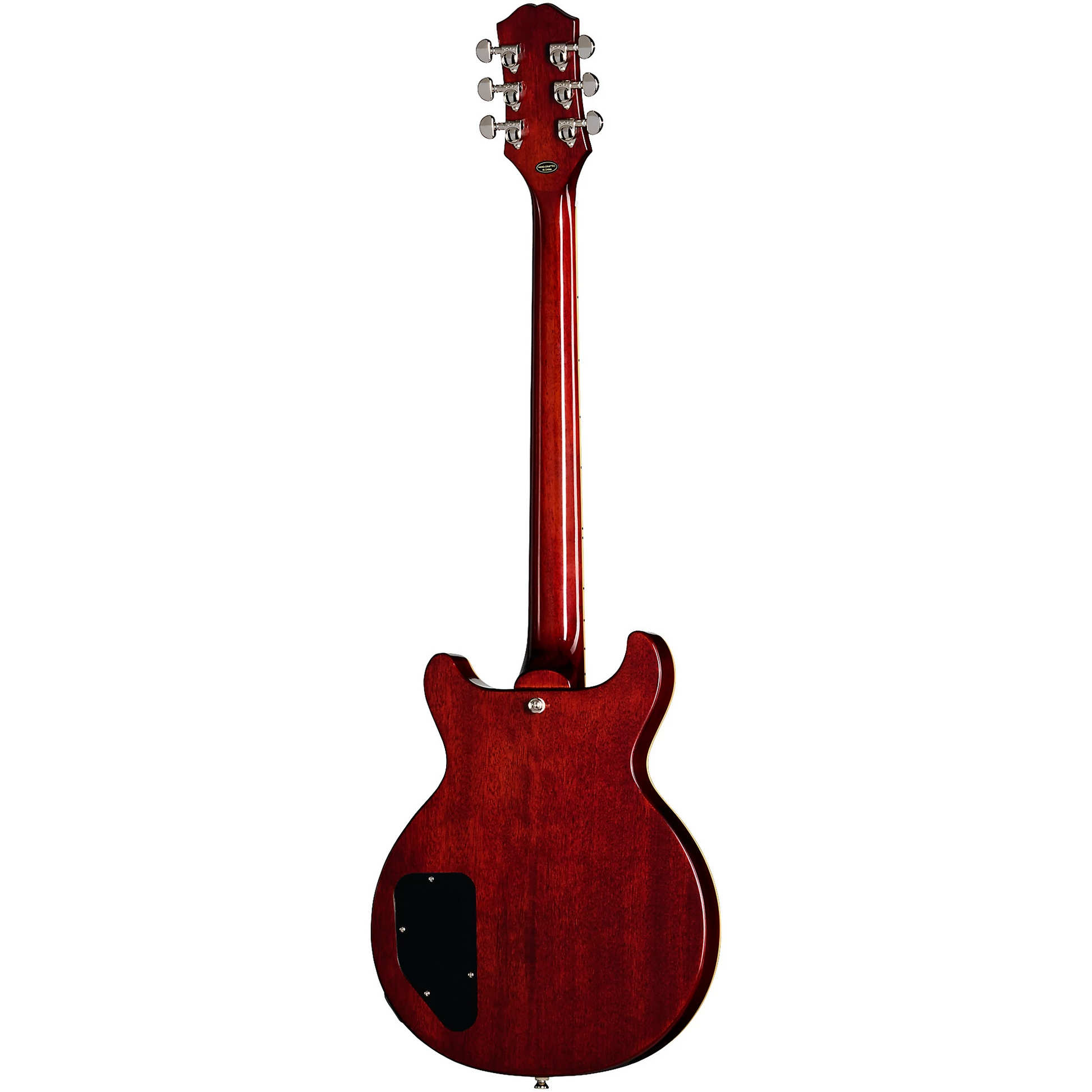 Epiphone Les Paul Special Double Cut Figured Electric Guitar in Bourbon Burst