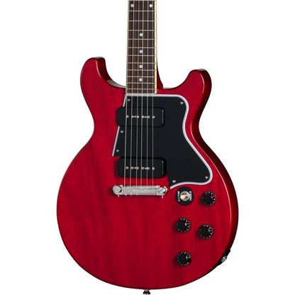 Epiphone Les Paul Special Double Cut Electric Guitar in Cherry Red