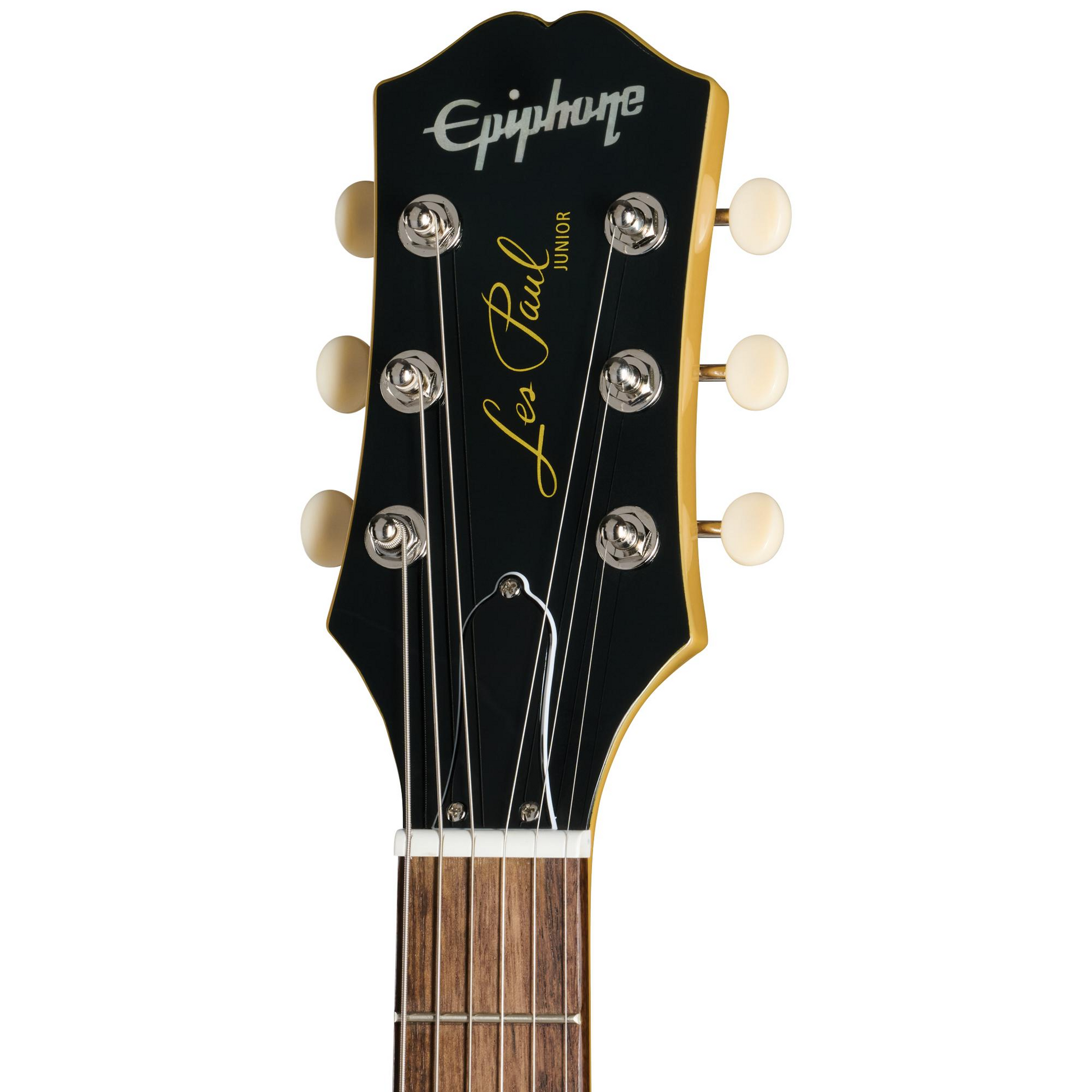 Epiphone Les Paul Junior Electric Guitar in TV Yellow