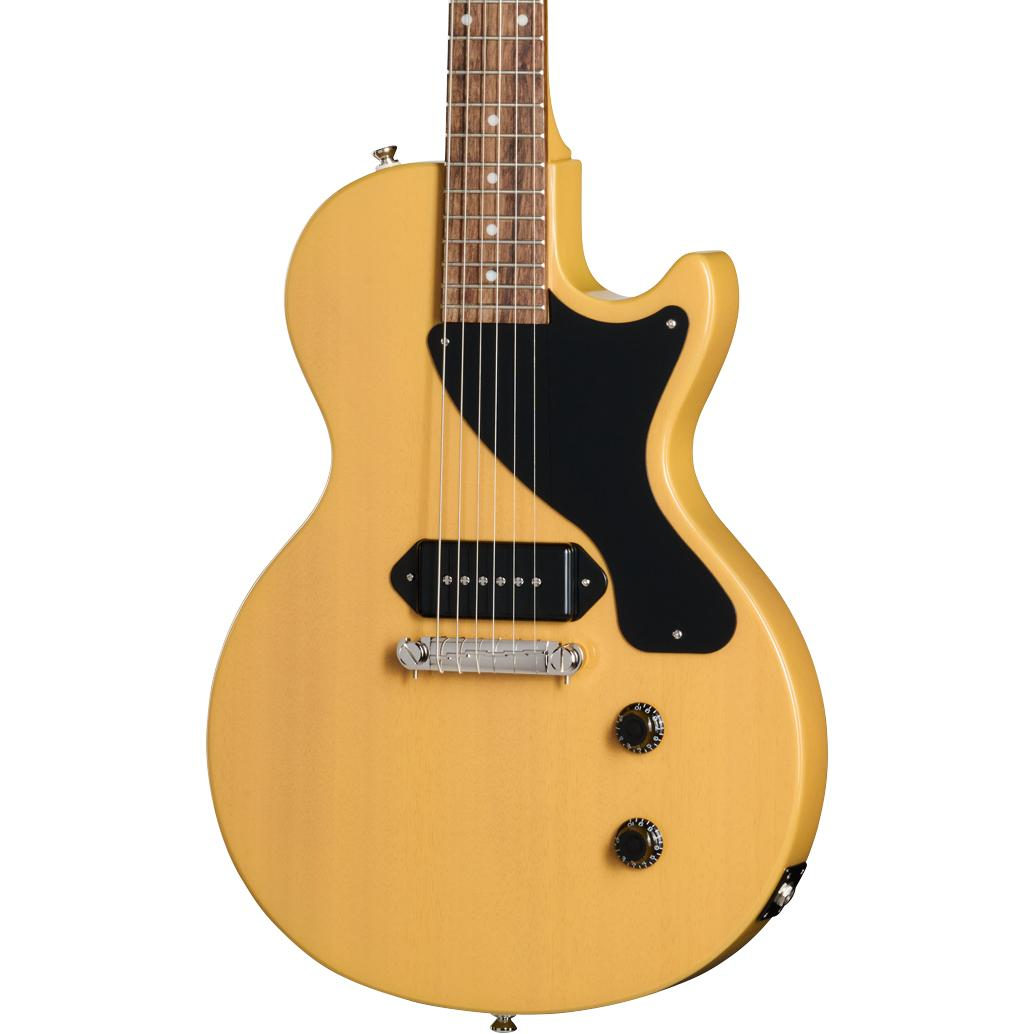 Epiphone Les Paul Junior Electric Guitar in TV Yellow