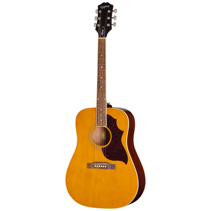 Epiphone Hummingbird Tribute Acoustic Guitar in Antique Natural