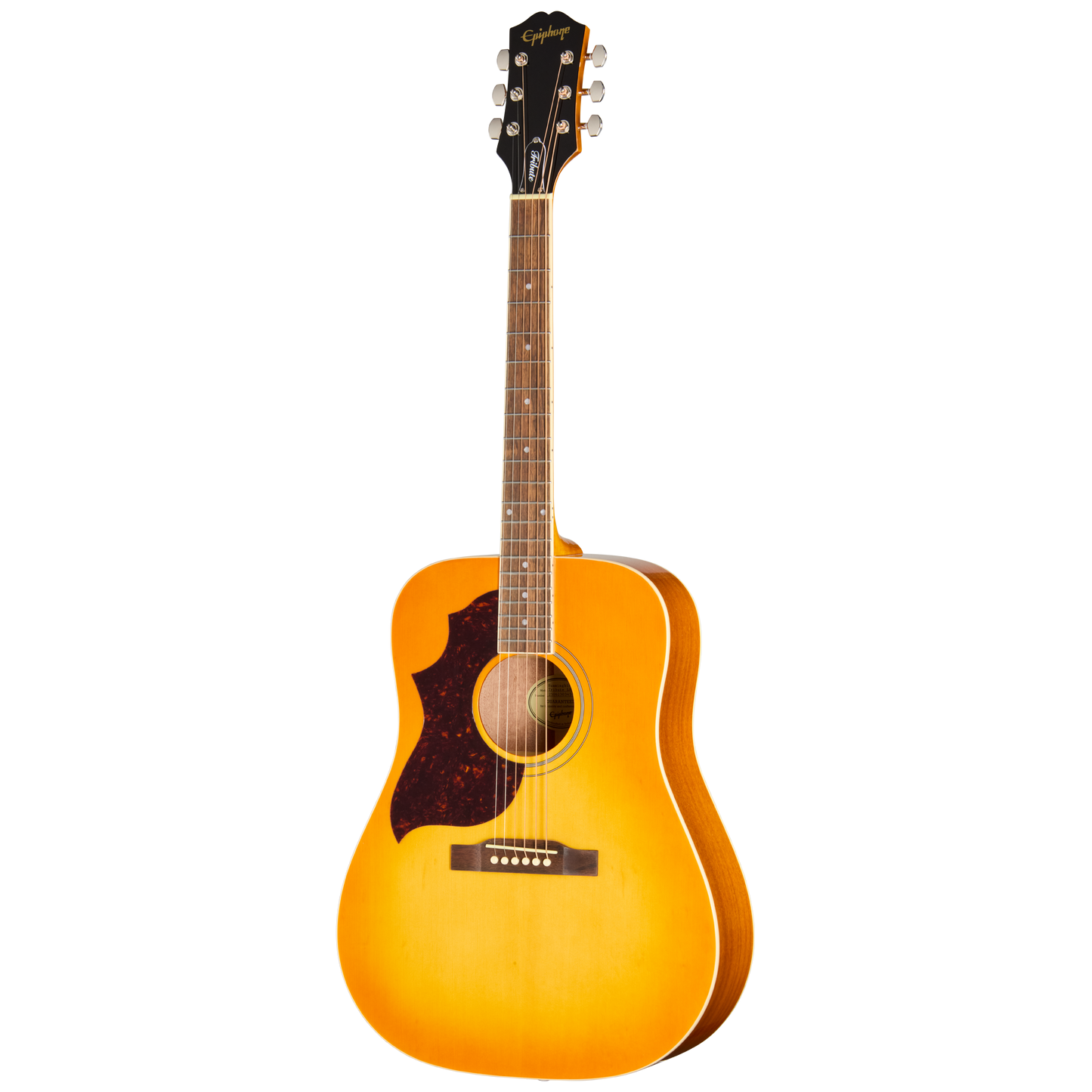 Epiphone Hummingbird Tribute Left Handed Acoustic Guitar in Heritage Cherry Burst